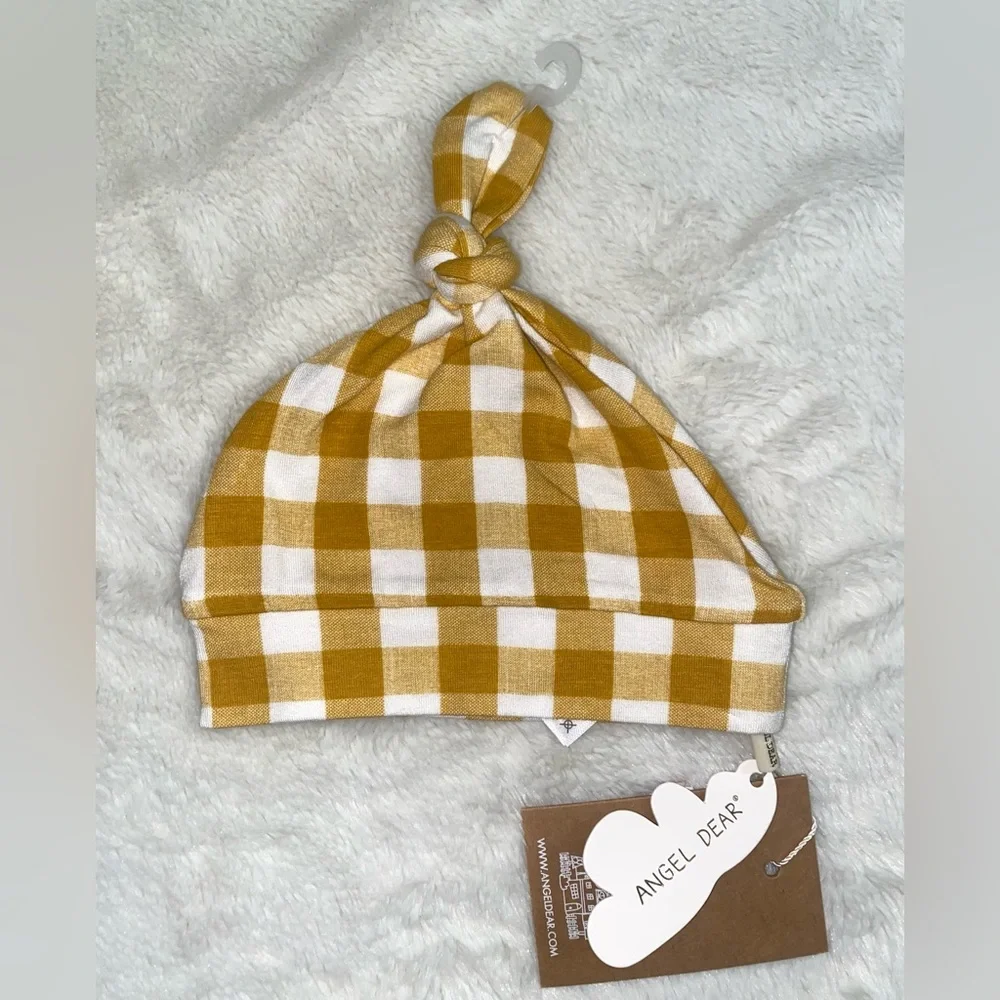 NWT Angel Dear knotted beanie